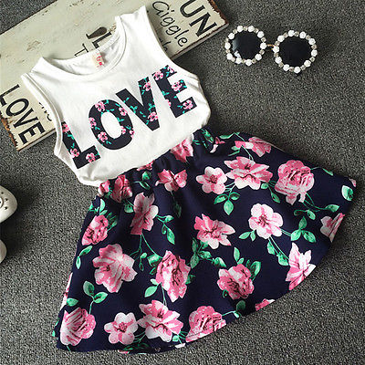 Lovely Floral Outfit Set