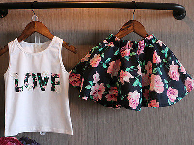 Lovely Floral Outfit Set