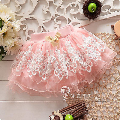 Princess Floral Lace Skirt