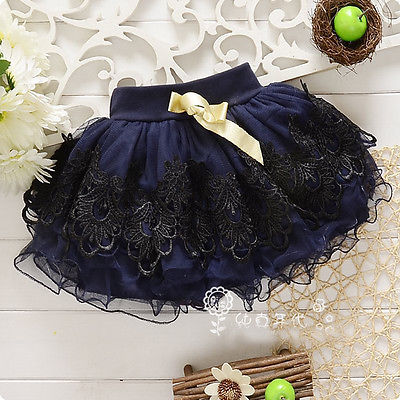 Princess Floral Lace Skirt