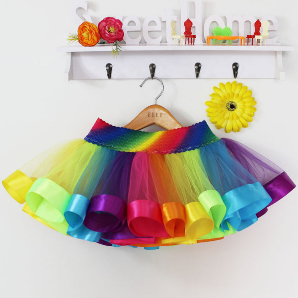 Baby Girl's Summer Rainbow Skirt