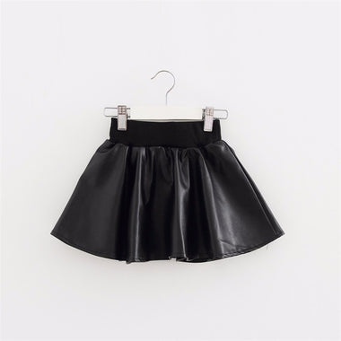 Stylish Faux Leather Skirt