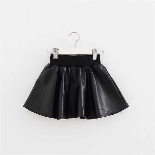 Stylish Faux Leather Skirt