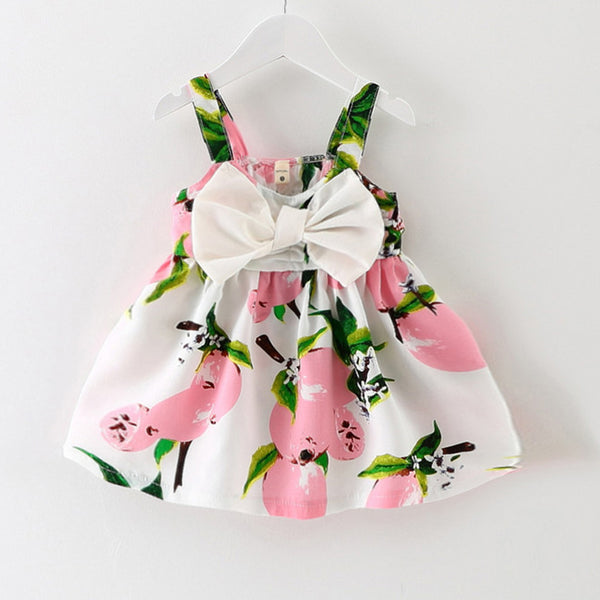 Girls Summer Bow-knot Dress