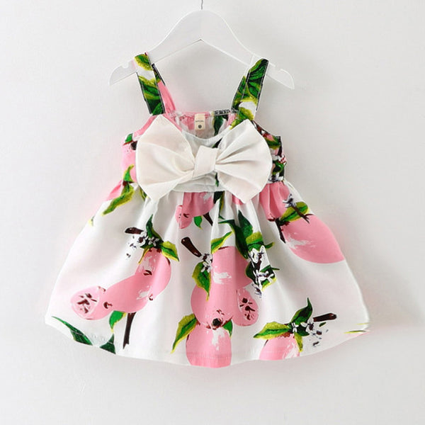 Girls Summer Bow-knot Dress