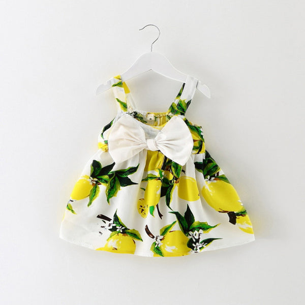 Girls Summer Bow-knot Dress