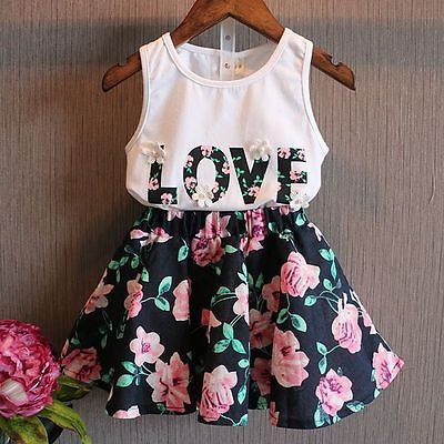 Lovely Floral Outfit Set