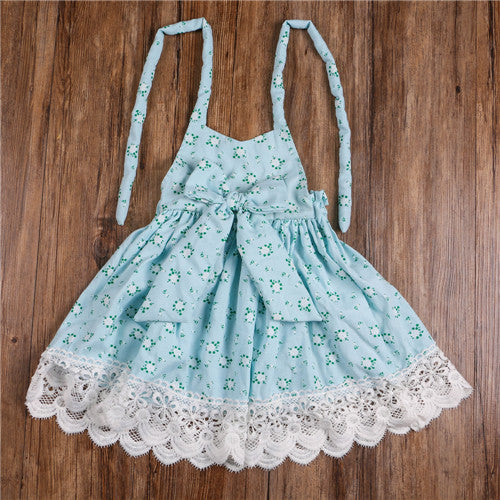 Floral Bowknot Summer Dress