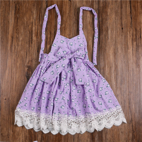 Floral Bowknot Summer Dress