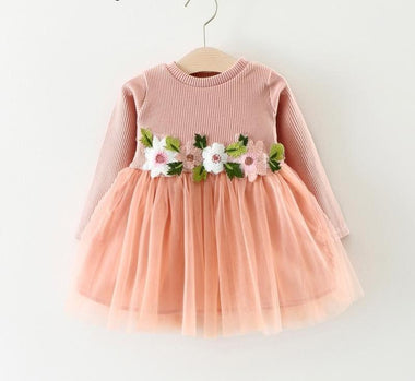 Long Sleeve Tutu Dress