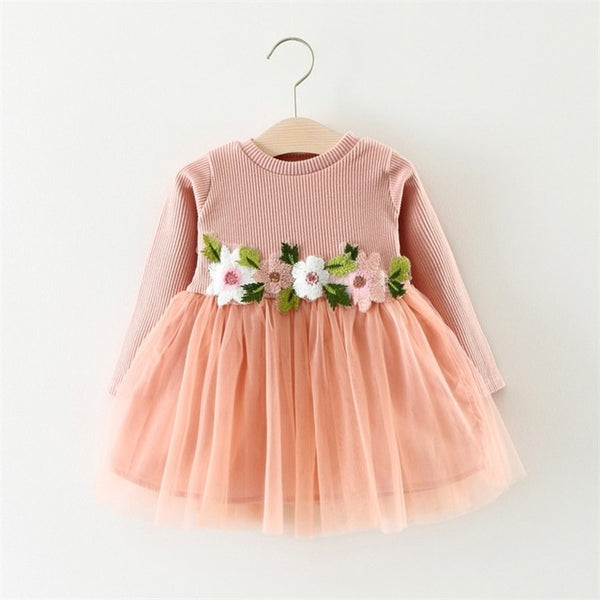 Long Sleeve Tutu Dress