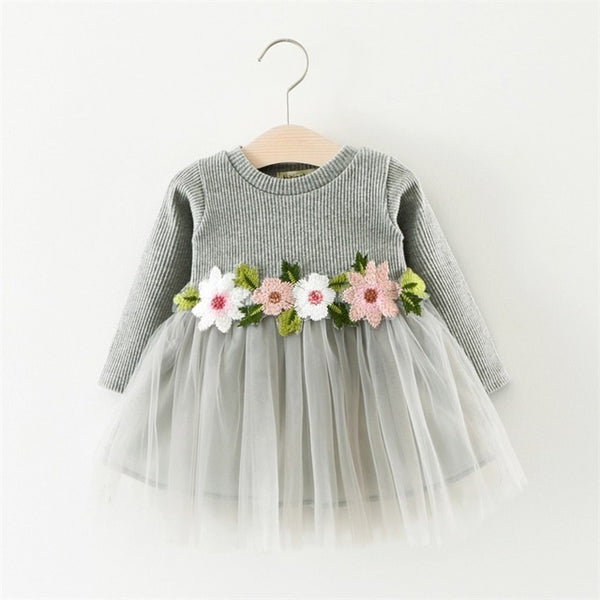 Long Sleeve Tutu Dress