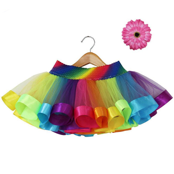 Baby Girl's Summer Rainbow Skirt